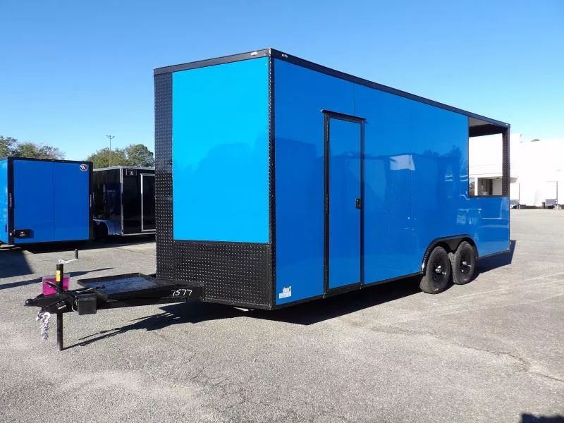 2026 Steel Pines Cargo 8.5X20 BBQ BBQ Trailer