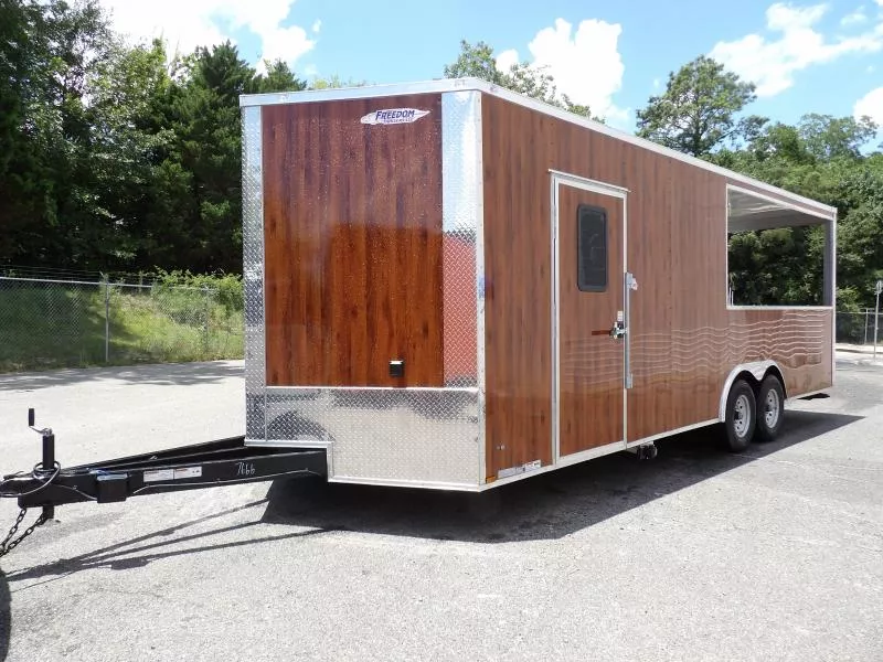 2026 Freedom Trailers 8.5X24 7K-BBQ Cargo / Enclosed Trailer