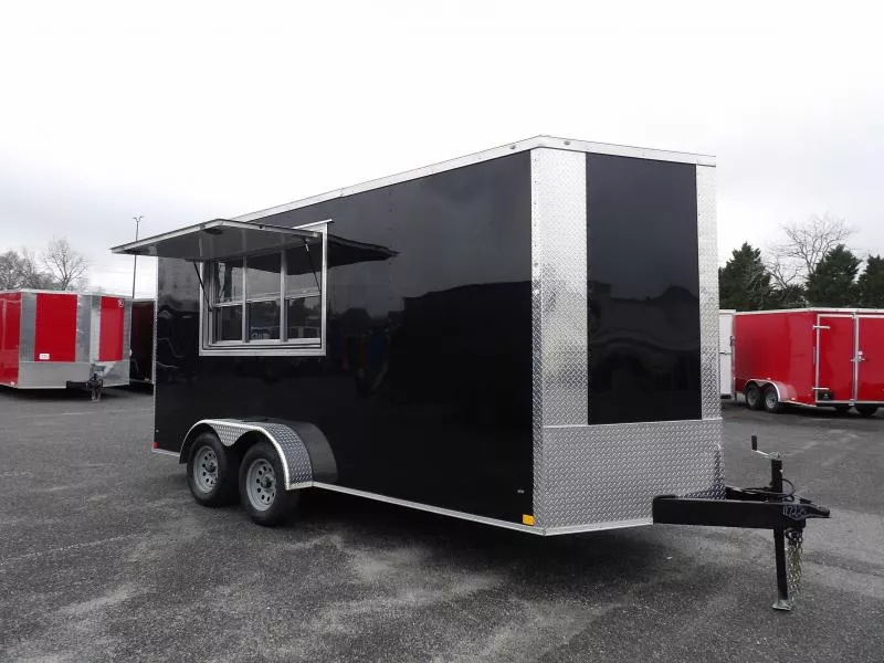 2026 Diamond Cargo 7X16 Con Vending / Concession Trailer