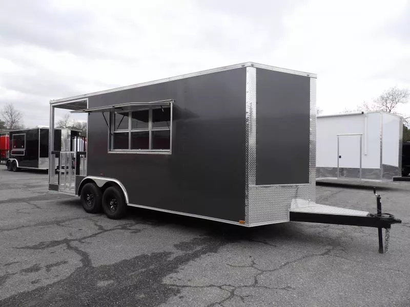 2025 PowerLine Cargo 8.5X20 BBQ BBQ Trailer