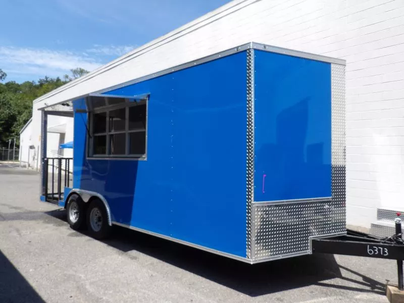 2026 Steel Pines Cargo 8.5X20 ENCLOSED BBQ Trailer