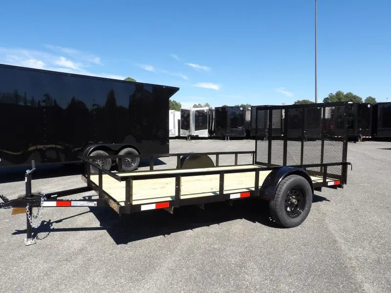 2026 Brewer Implement 7x12 Utility STEEL Cargo / Enclosed Trailer