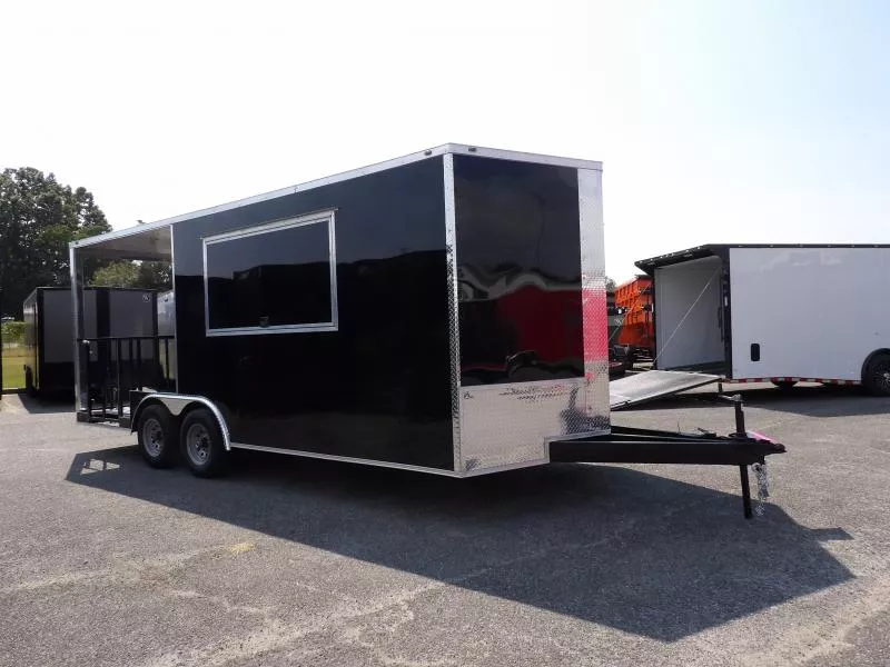 2026 Steel Pines Cargo 8.5X20 BBQ 52k Enclosed BBQ Trailer