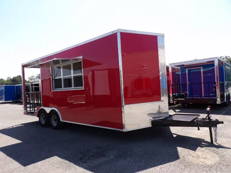 2026 Steel Pines Cargo 8.5X20 35k BBQ Enclosed BBQ Trailer