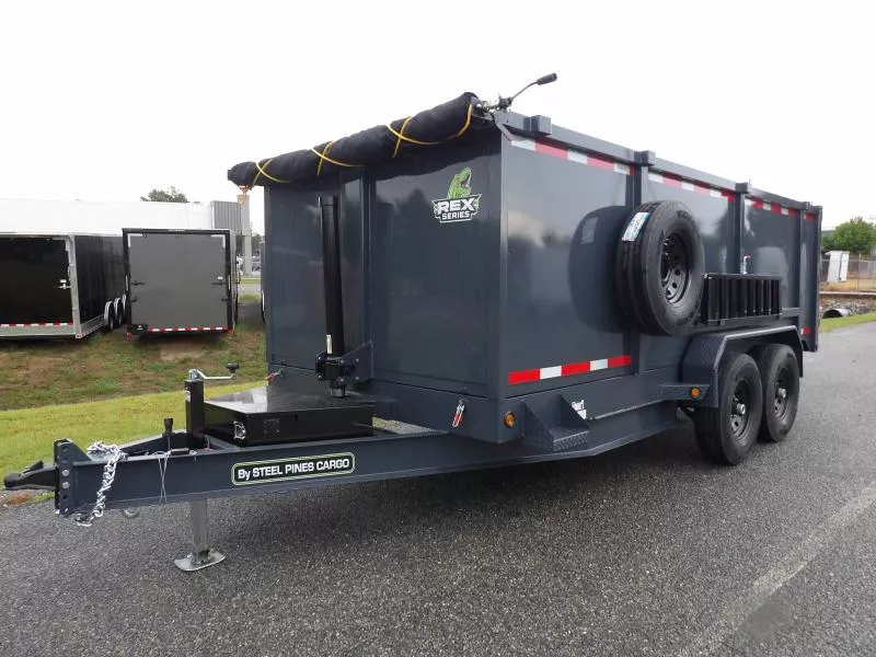 new Dump Trailers Steel Pines Cargo  for sale, in Cochran, GA image-0