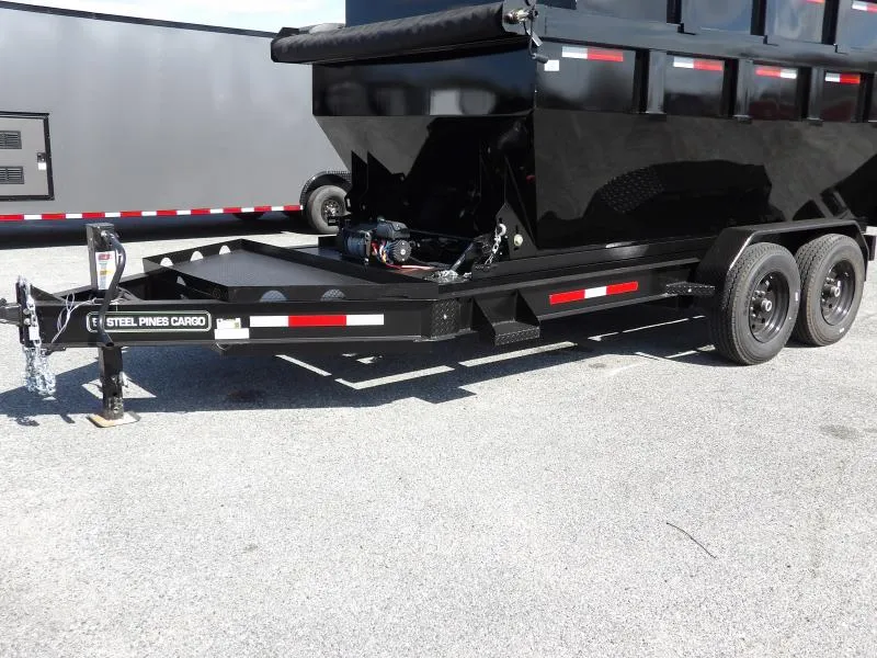2026 Steel Pines Cargo 14' BP Roll Off Trailer Roll Off