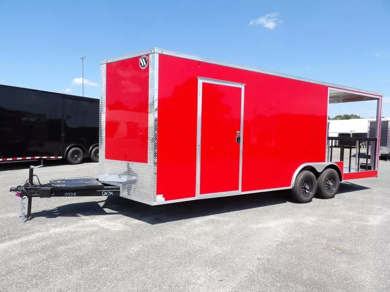 2026 PowerLine Cargo 8.5X22 BBQ BBQ Trailer