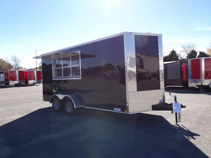 2026 Diamond Cargo 7X16 Con Vending / Concession Trailer