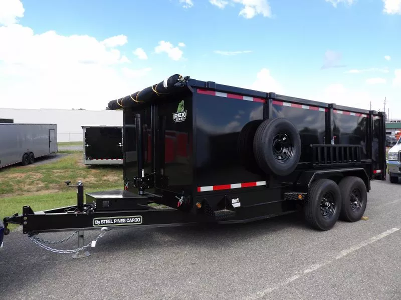 2026 Steel Pines Cargo 7X16X4 7K Dump Trailer