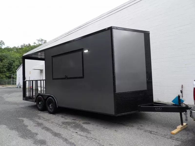 2025 Steel Pines Cargo 8.5X20 BBQ BBQ Trailer