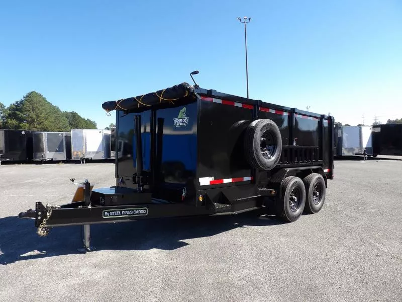 2026 Steel Pines Cargo 7X14X4 7K Dump Dump Trailer