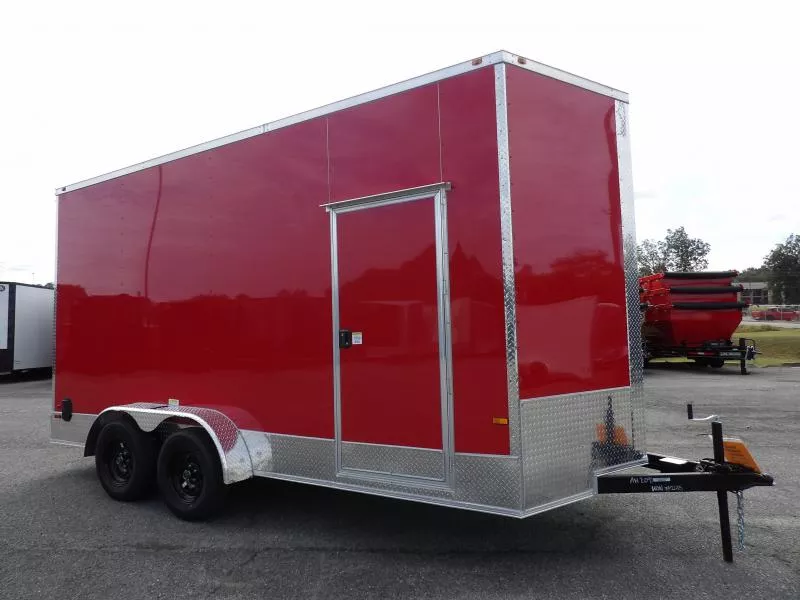 2026 All World Trailers 7X16 35k Cargo / Enclosed Trailer