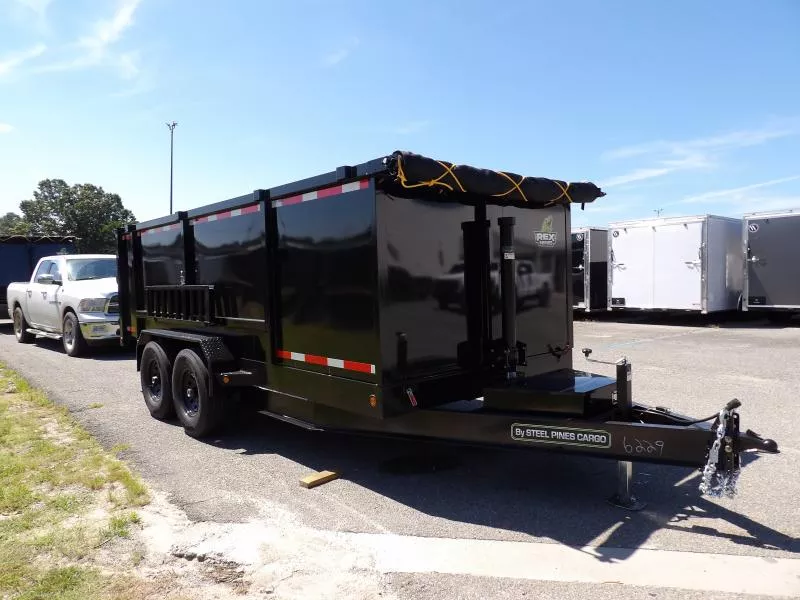 2026 Steel Pines Cargo 7X16X4 7K Dump Trailer
