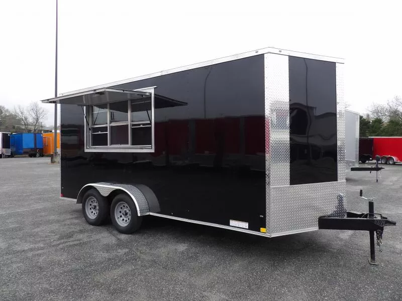 2026 Diamond Cargo 7X16 Con Vending / Concession Trailer