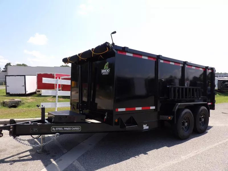 2026 Steel Pines Cargo 7X14X4 7K Dump Trailer