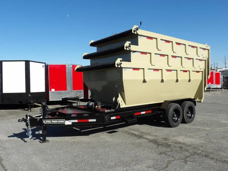 2026 Steel Pines Cargo 14' Roll Off Bin Roll Off