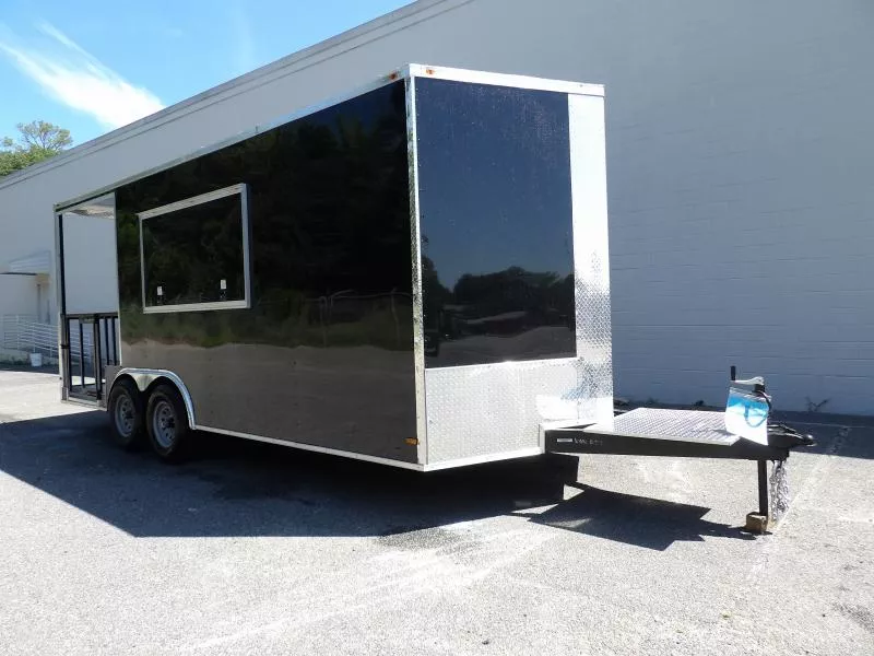 2025 All World Trailers 8.5X20 BBQ BBQ Trailer