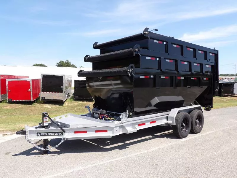 2025 Steel Pines Cargo 14' BP Roll Off Trailer 7K Roll Off