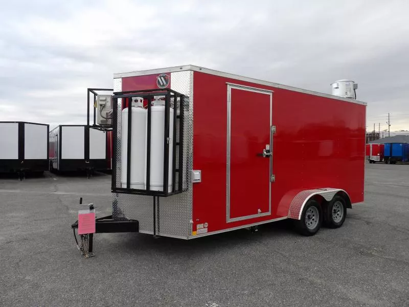 2026 Diamond Cargo 7X16 35k Con Vending / Concession Trailer