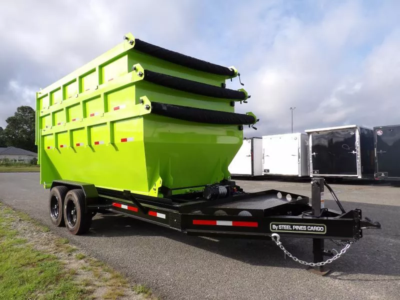 2025 Steel Pines Cargo 14' BP Roll Off Trailer 7K Roll Off