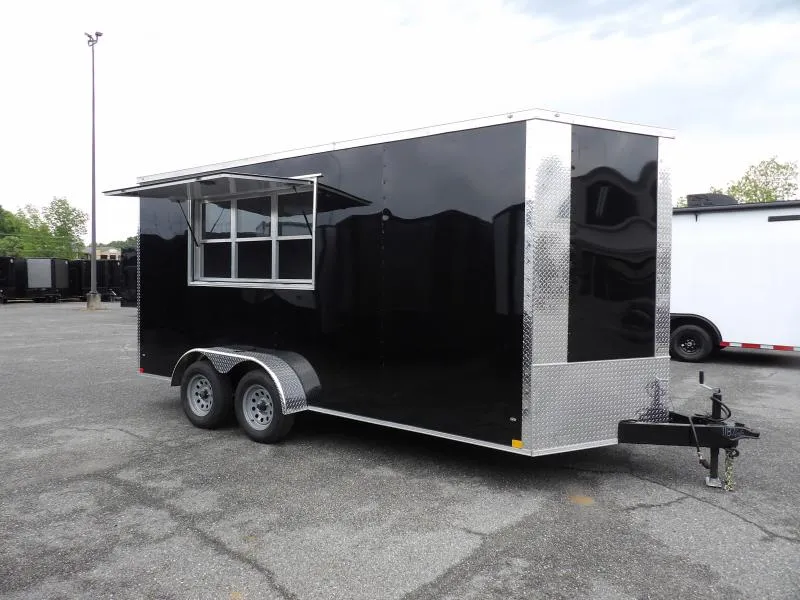 2026 Diamond Cargo 7X16 Con Special 4 Vending / Concession Trailer