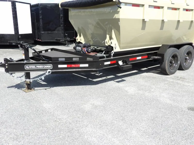 2026 Steel Pines Cargo 14' BP Roll Off Trailer Roll Off