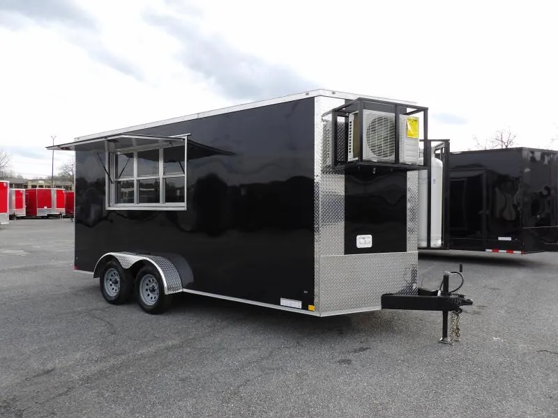 2026 Diamond Cargo 7X16 Con Vending / Concession Trailer