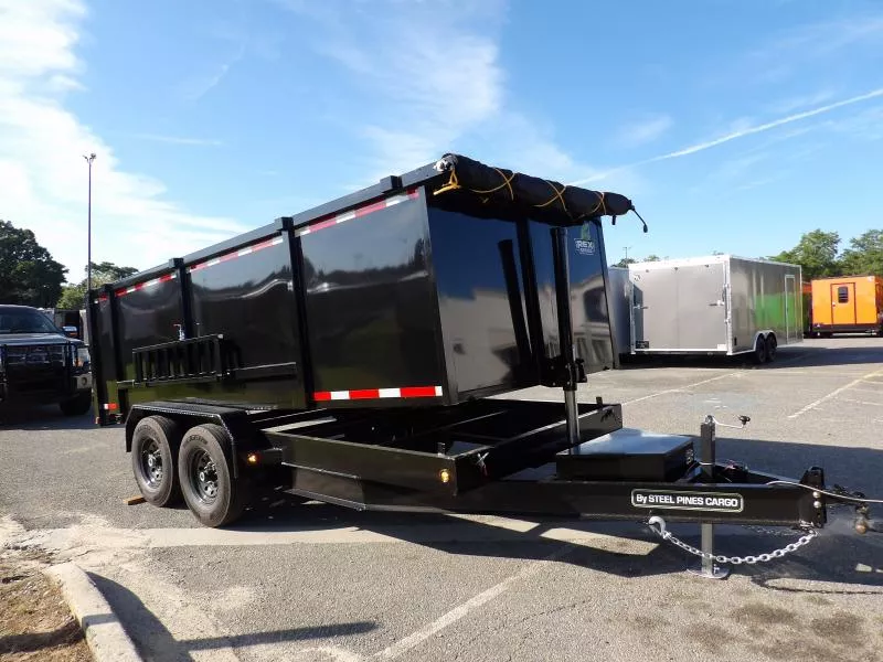 2025 Steel Pines Cargo 7X14X4 7K Dump Trailer