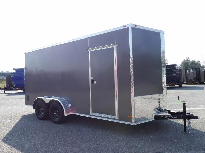 2026 All World Trailers 7x16 35k Cargo / Enclosed Trailer