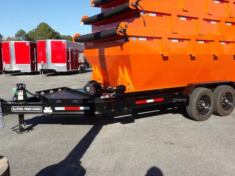2026 Steel Pines Cargo 14' BP Roll Off Trailer Roll Off