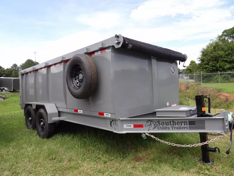 2025 Southern 7x16x4 7K Dump Trailer