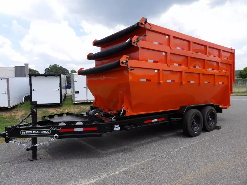 2025 Steel Pines Cargo 16' BP Roll Off Trailer Roll Off