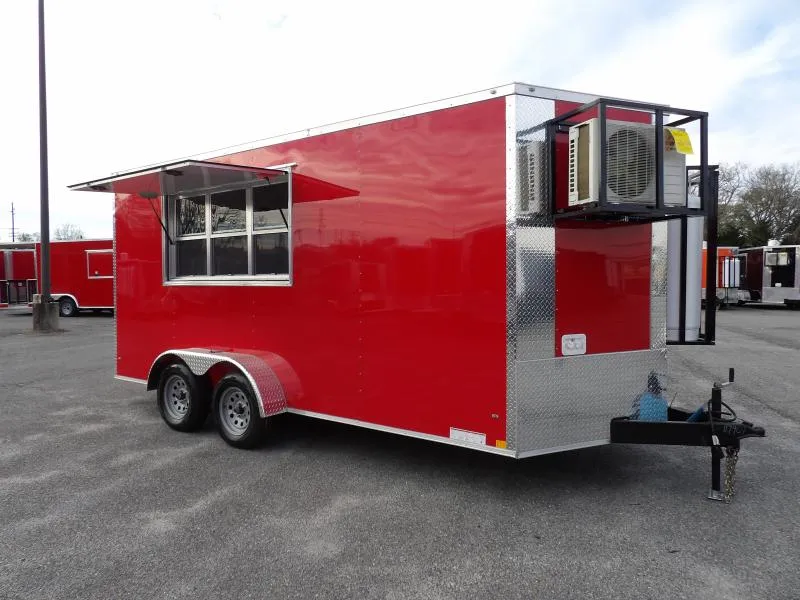 2026 Diamond Cargo 7X16 Con Vending / Concession Trailer