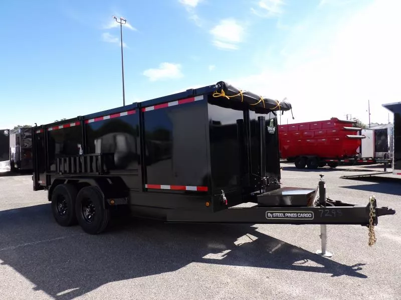 new Dump Trailers Steel Pines Cargo  for sale, in Cochran, GA Thumbnail 2