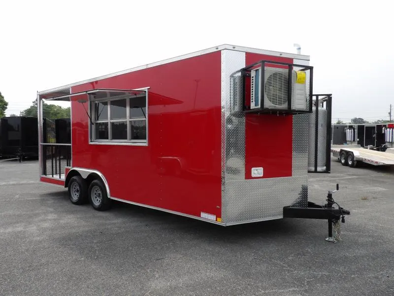 2026 Diamond Cargo 8.5X20 BBQ Custom BBQ Trailer