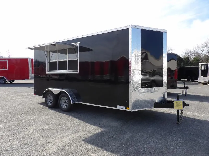 2026 Diamond Cargo 7X16 Con Vending / Concession Trailer
