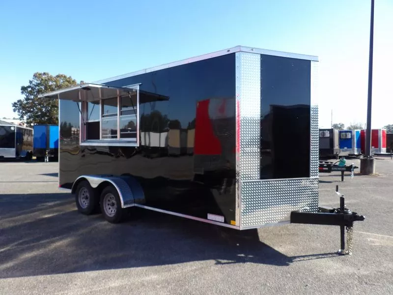 2026 Diamond Cargo 7X16 Con Vending / Concession Trailer