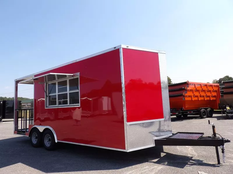 2026 Steel Pines Cargo 8.5X20 BBQ Enclosed BBQ Trailer