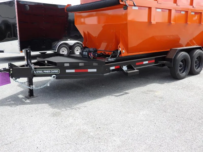 2026 Steel Pines Cargo 14' BP Roll Off Trailer Roll Off