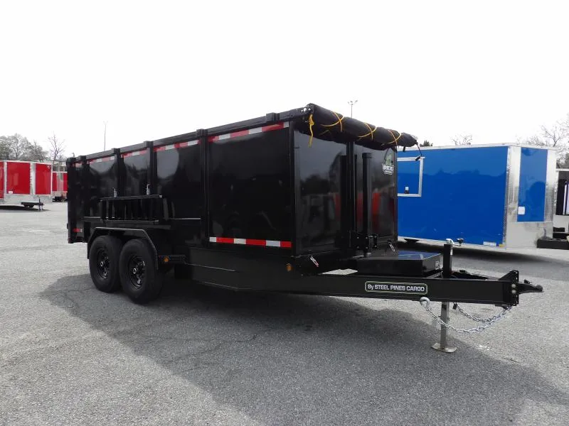 2026 Steel Pines Cargo 7X16X4 7K Dump Trailer