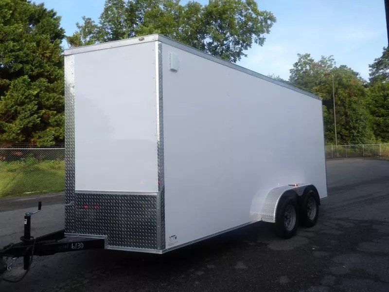 2025 WOW Cargo 7X16 TA Cargo / Enclosed Trailer