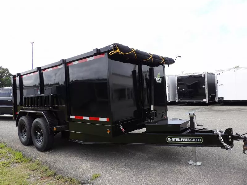 2026 Steel Pines Cargo 7X14X4 7K Dump Trailer