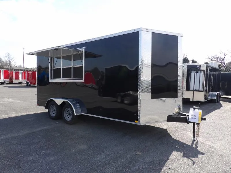 2026 Diamond Cargo 7X16 Con Vending / Concession Trailer