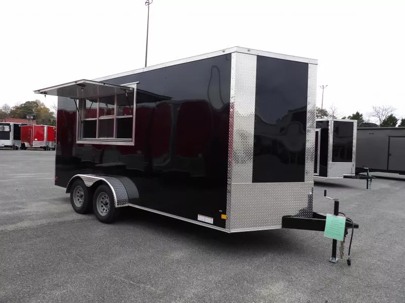 2026 Diamond Cargo 7X16 Con Vending / Concession Trailer