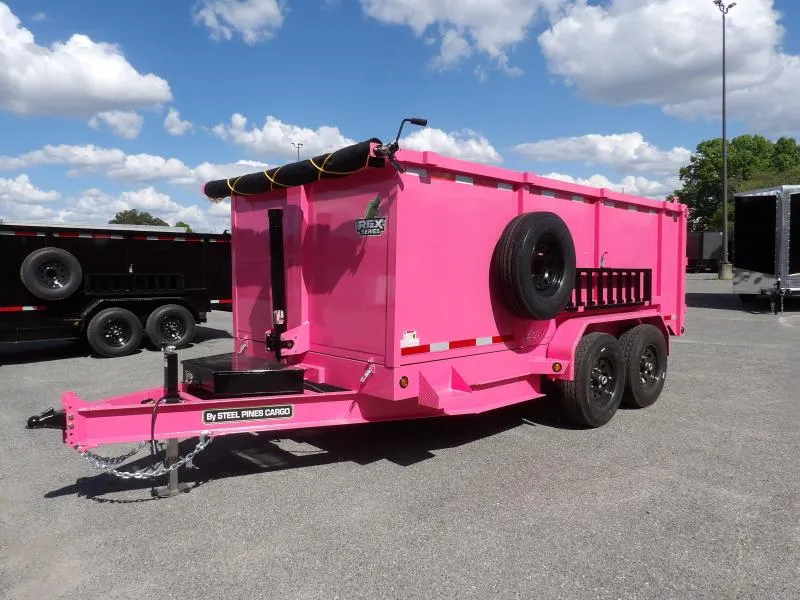 2026 Steel Pines Cargo 7X14X4 7K Dump Trailer