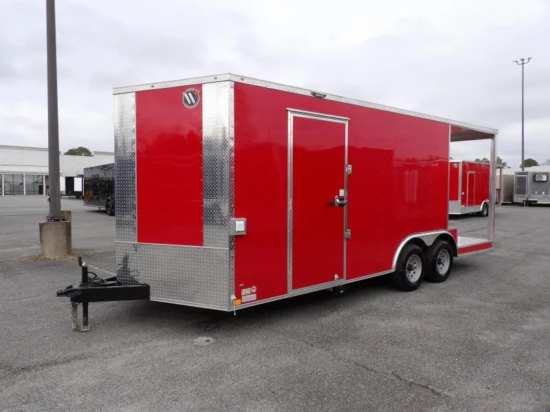 2026 Diamond Cargo 8.5X20 BBQ BBQ Trailer