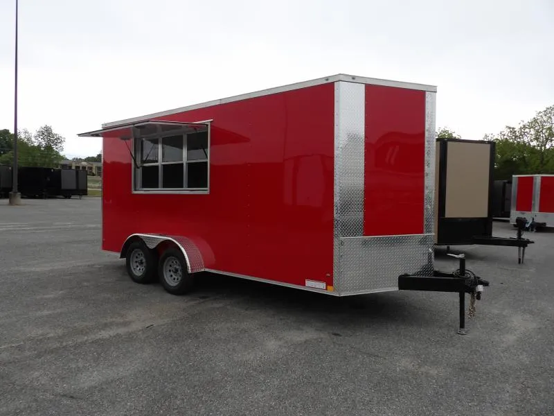2026 Diamond Cargo 7X16 Con Special Vending / Concession Trailer
