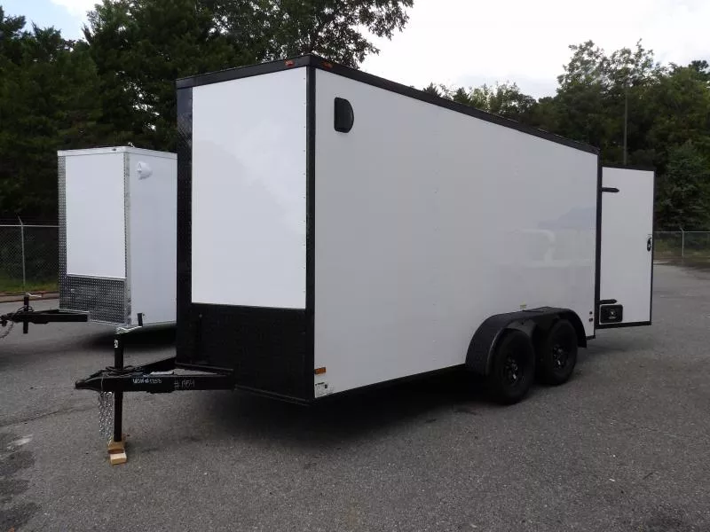 2026 All World Trailers 7X14 TA Cargo / Enclosed Trailer