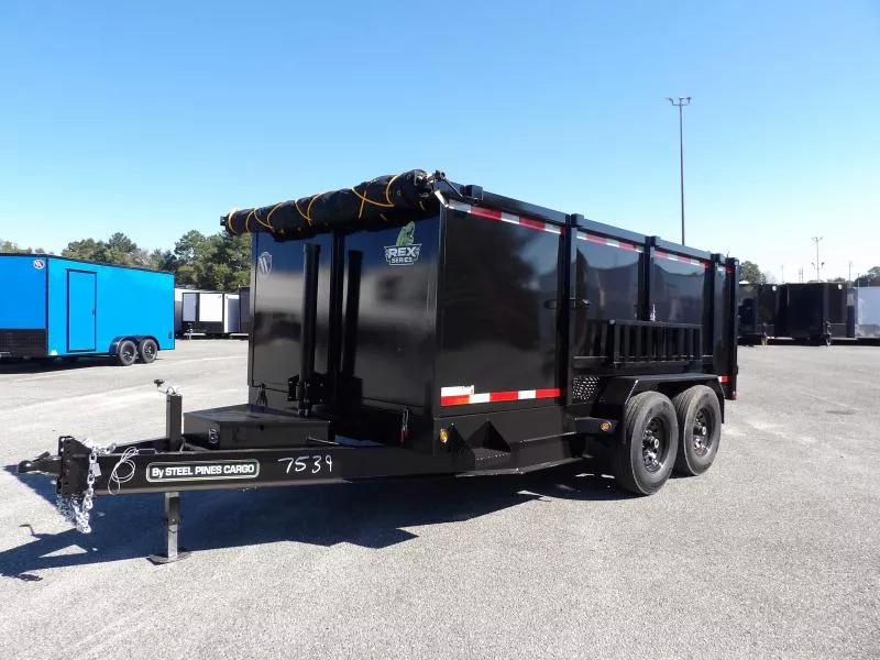 2026 WOW Cargo 7X14X4 7K Dump Trailer