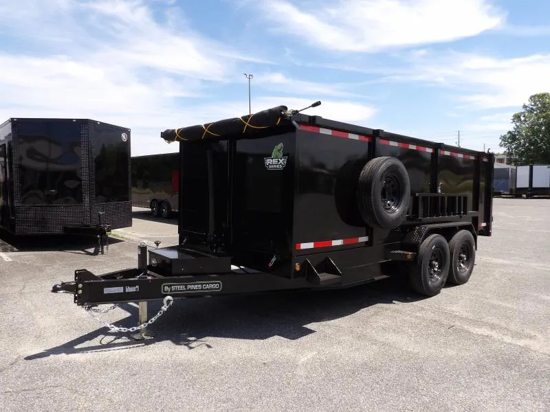 2025 Steel Pines Cargo 7x16x4 7K Dump Trailer